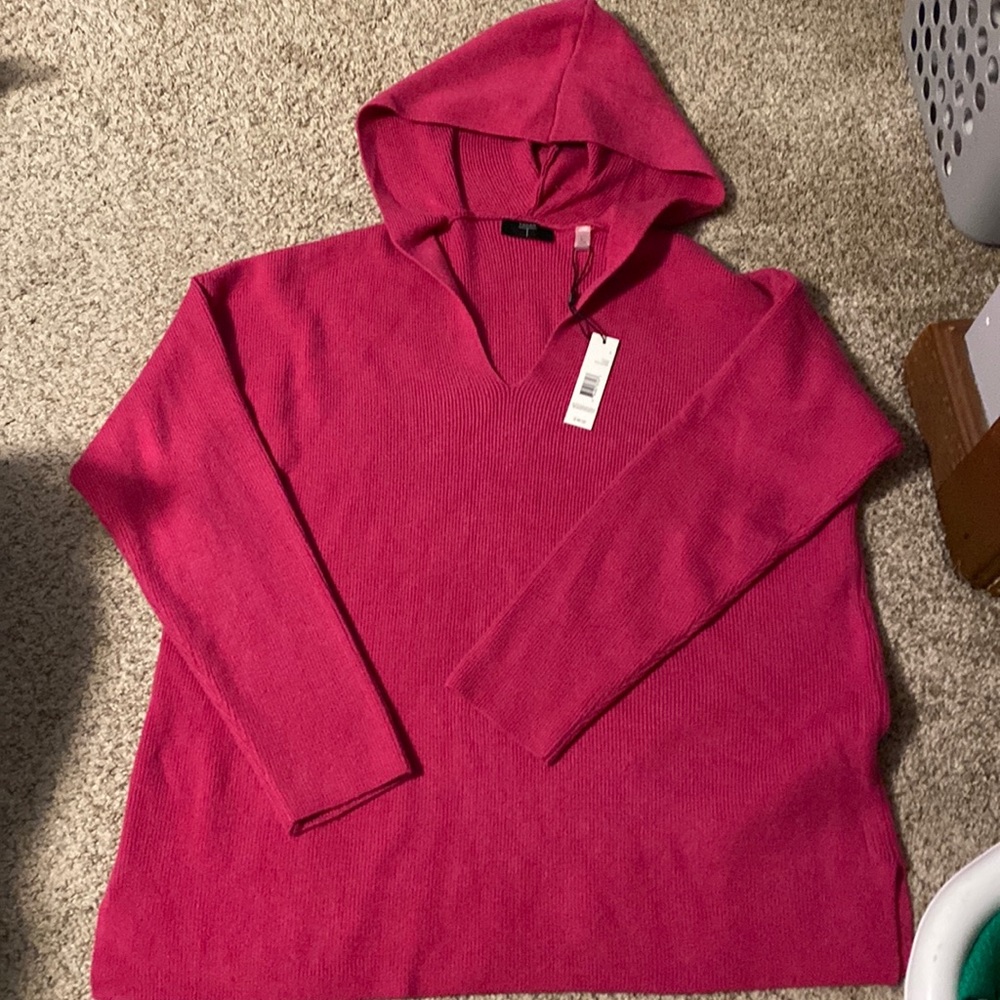 Hooded Sweater, Long-sleeved.  Soft. NWT.